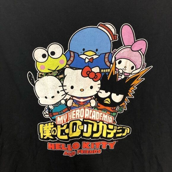My Hero Academy Hello Kitty and Friends Size Large (L) T Shirt - Picture 3 of 3